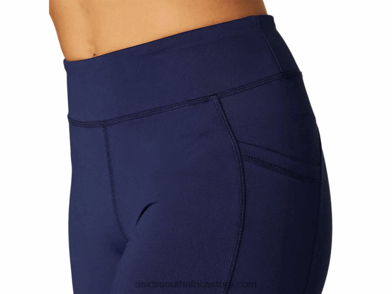 Women Asics 7in Knit Short LH4X04113 Peacoat