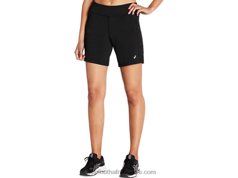Women Asics 7in Knit Short LH4X04161 Performance Black