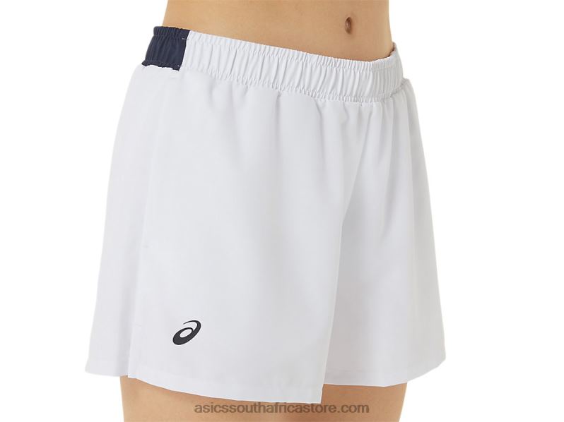 Women Asics Court Short LH4X02474 Brilliant White