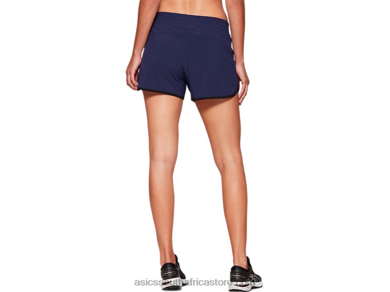 Women Asics Fietro 4in Short LH4X04057 Peacoat