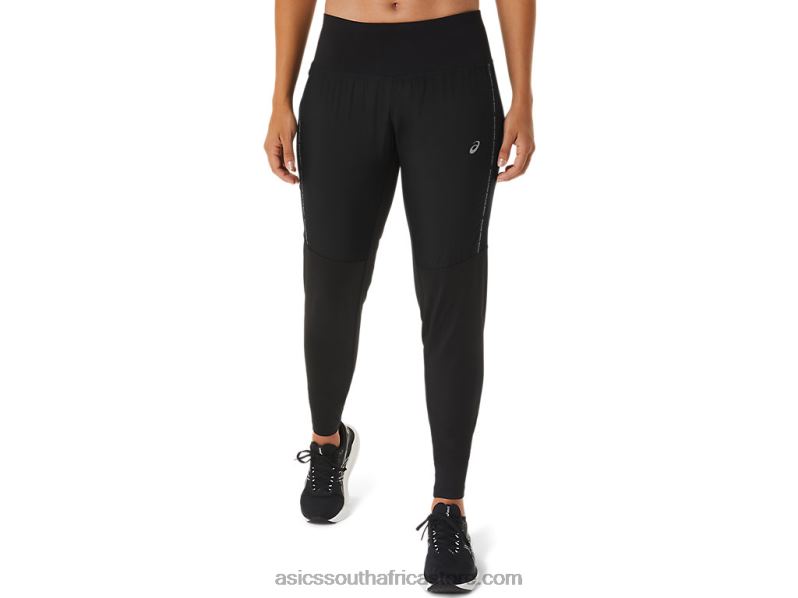 Women Asics Race Pant LH4X02504 Performance Black