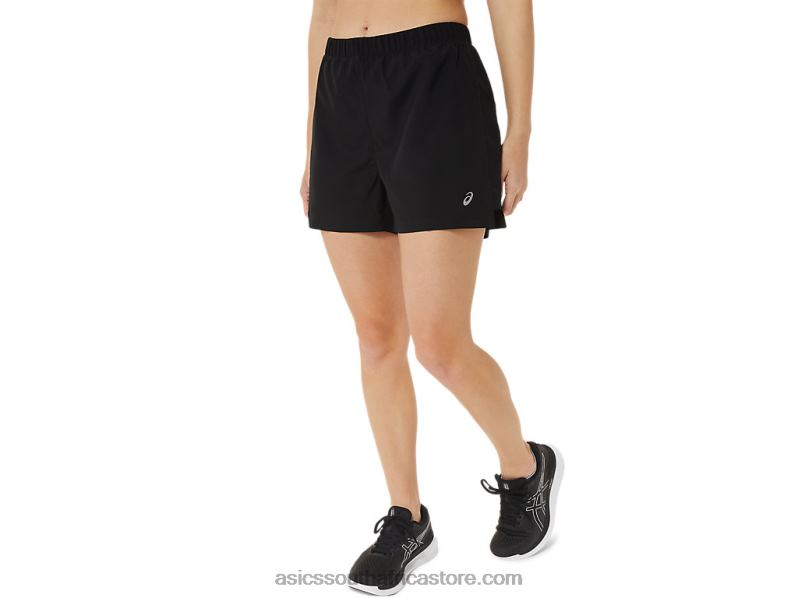 Women Asics Ready-Set 3in Short LH4X03457 Performance Black