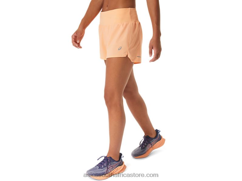 Women Asics Road 3.5in Short LH4X02486 Summer Dune