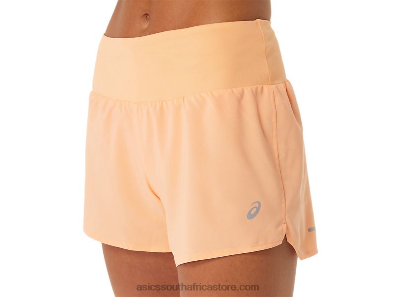 Women Asics Road 3.5in Short LH4X02486 Summer Dune