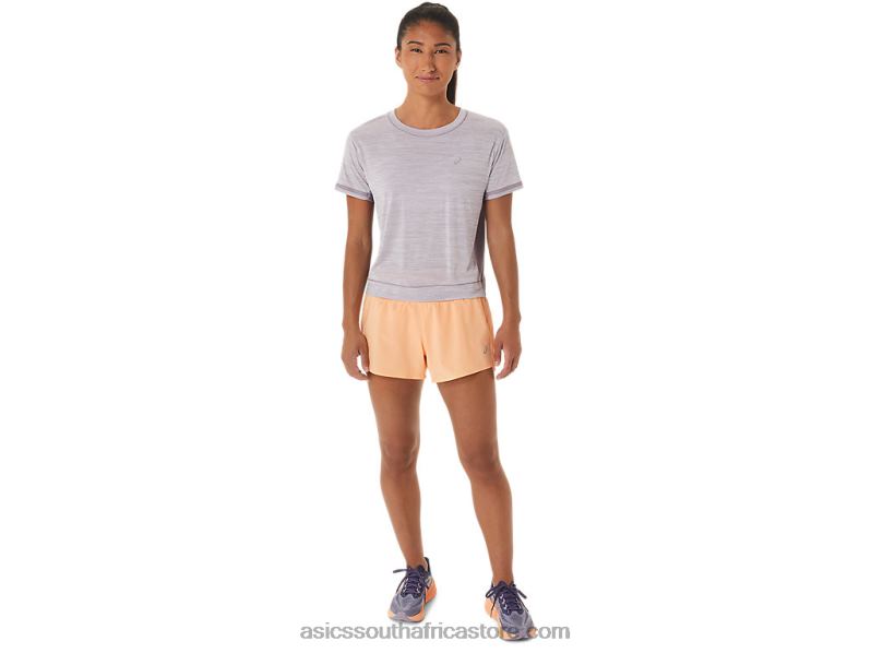 Women Asics Road 3.5in Short LH4X02486 Summer Dune