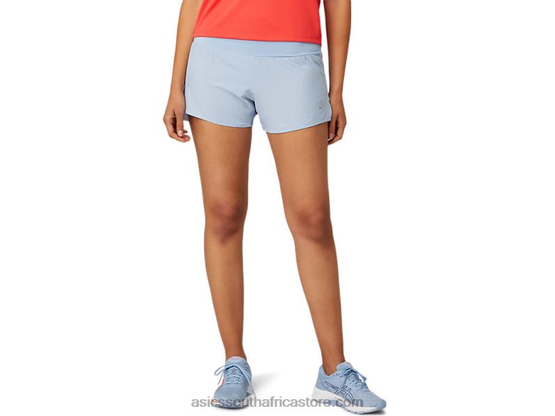 Women Asics Road 3.5in Short LH4X03764 Mist