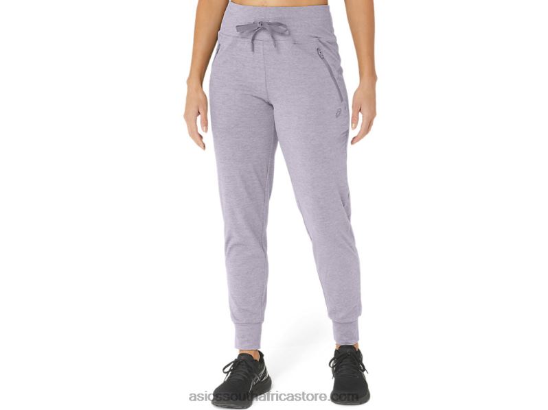 Women Asics Tech Pant 2.0 LH4X02359 Dusk Violet Spacedye