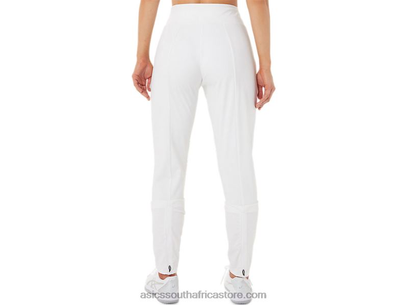 Women Asics Tennis Pant LH4X03275 Brilliant White/Black