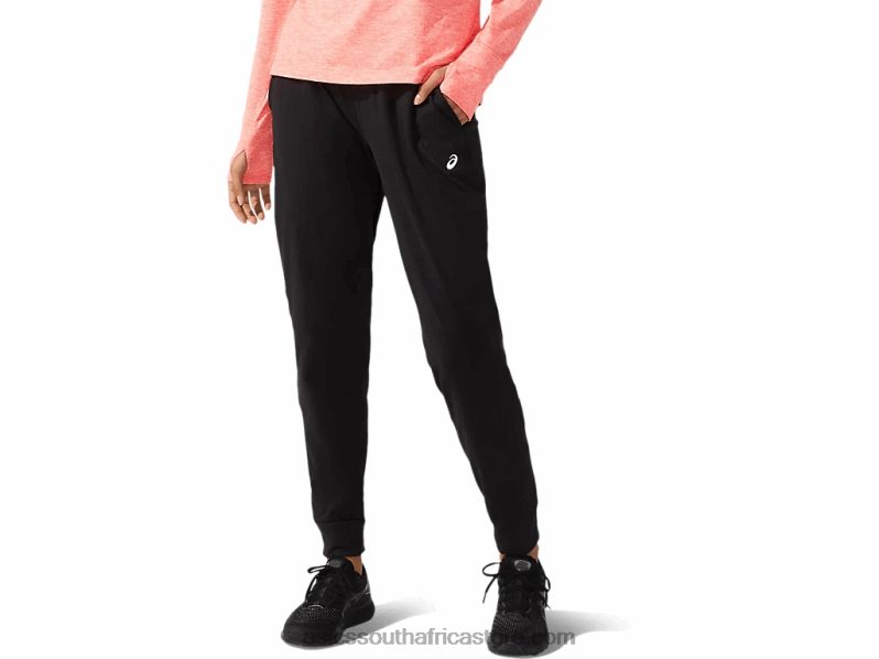 Women Asics Thermopolis Taper Pant LH4X03632 Performance Black