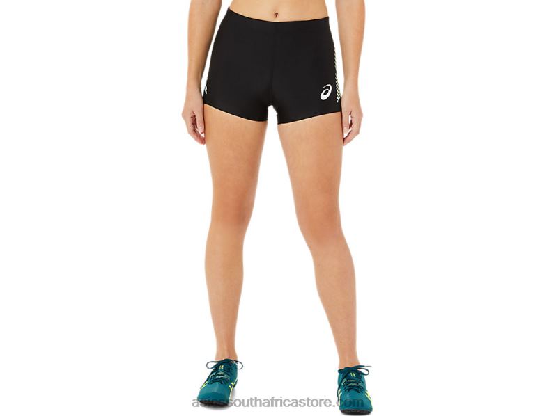 Women Asics Track Hot Pant LH4X03402 Performance Black