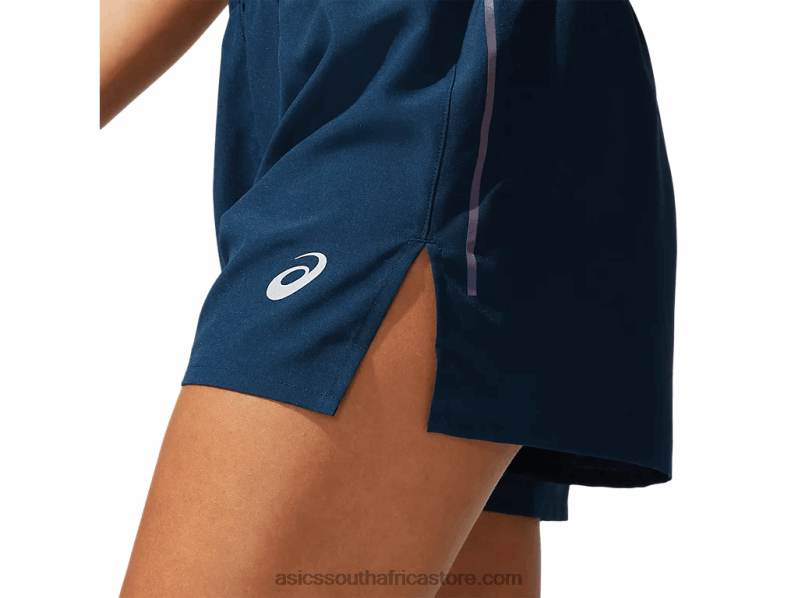 Women Asics Visibility Short LH4X04072 French Blue