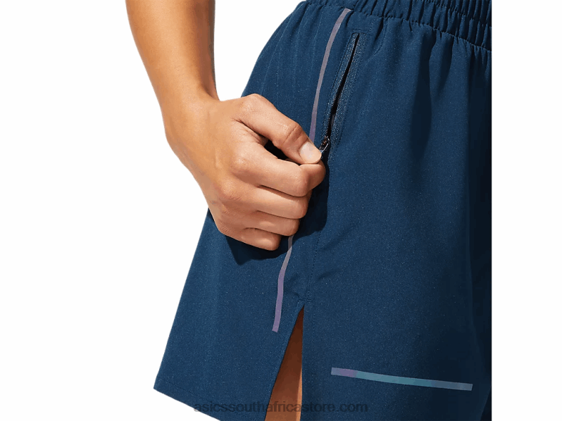 Women Asics Visibility Short LH4X04072 French Blue