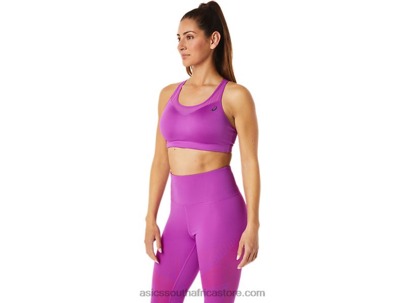 Women Asics Accelerate Bra LH4X03043 Orchid