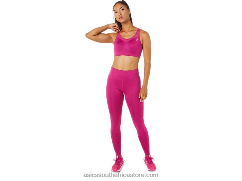 Women Asics Accelerate Bra LH4X03563 Fuchsia Red