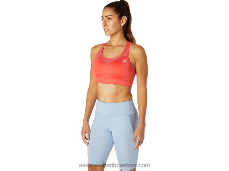 Women Asics Accelerate Bra LH4X03729 Pink Grapefruit