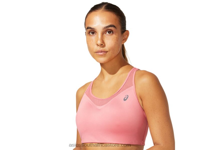 Women Asics Accelerate Bra LH4X03964 Peach Petal