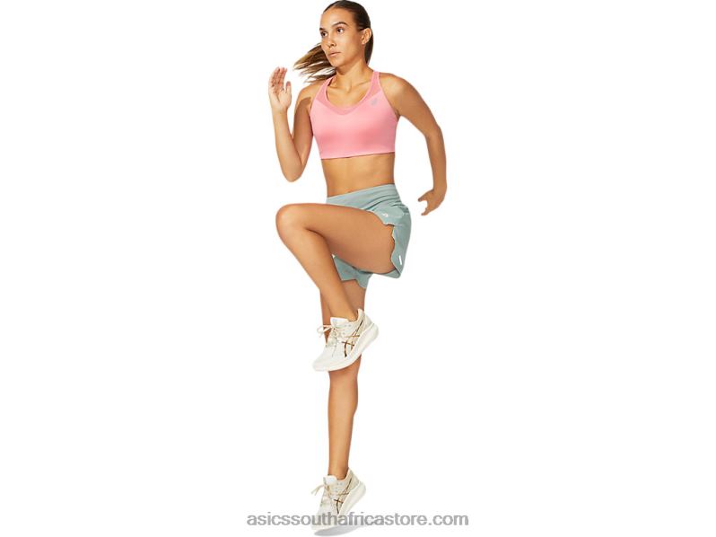 Women Asics Accelerate Bra LH4X03964 Peach Petal