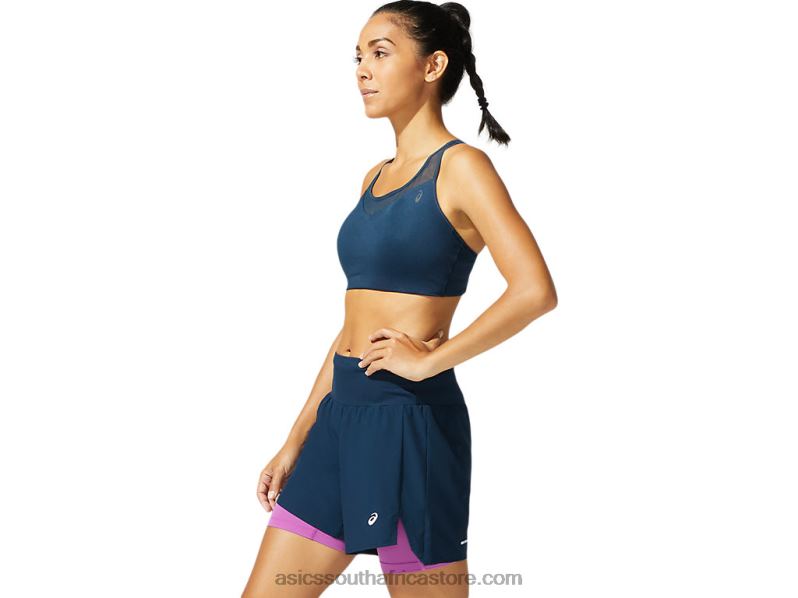 Women Asics Accelerate Bra LH4X04073 French Blue