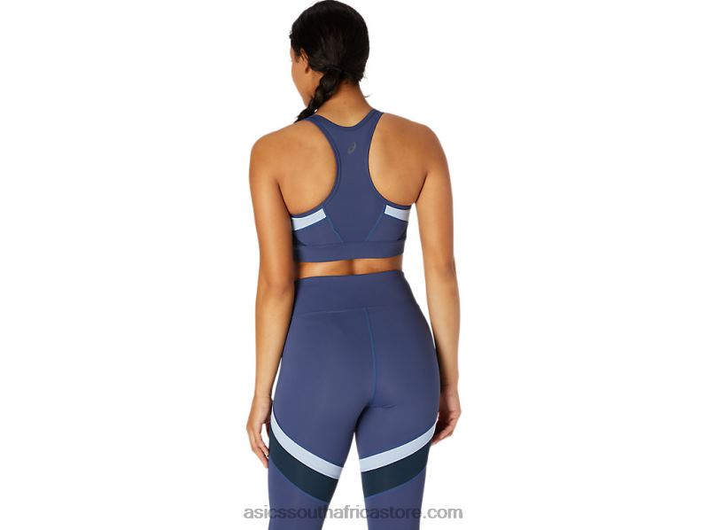 Women Asics Bra LH4X03829 Thunder Blue