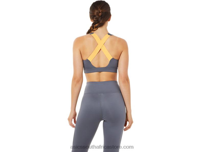 Women Asics Cross Back Strapped Bra LH4X03380 Metropolis