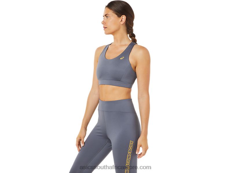 Women Asics Cross Back Strapped Bra LH4X03380 Metropolis