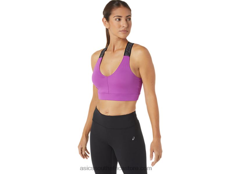 Women Asics Fit Sana Bra LH4X02739 Orchid