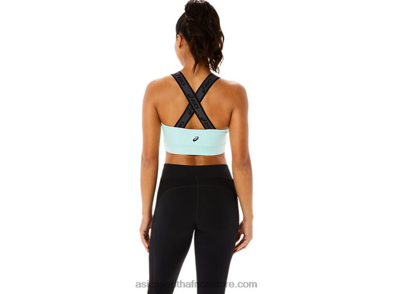 Women Asics Fit Sana Bra LH4X03362 Clear Blue