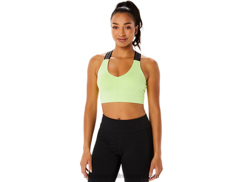 Women Asics Fit Sana Bra LH4X03444 Lime Green