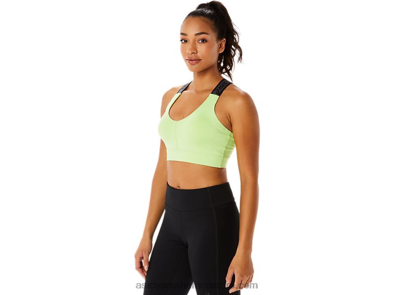Women Asics Fit Sana Bra LH4X03444 Lime Green