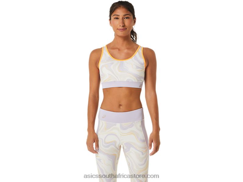 Women Asics Graphic Bra LH4X02562 Dusk Violet