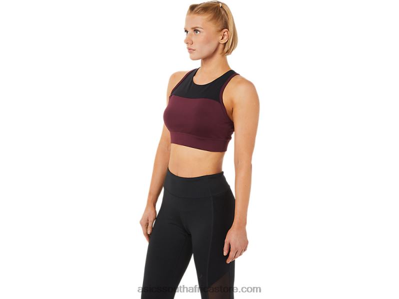 Women Asics Kate Strappy Bra LH4X03720 Deep Mars