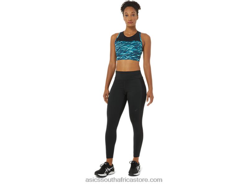Women Asics Kate Strappy Bra LH4X03763 Peacoat/Fresh Ice Multi