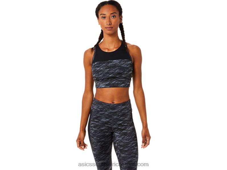 Women Asics Kate Strappy Bra LH4X03784 Grey Multi