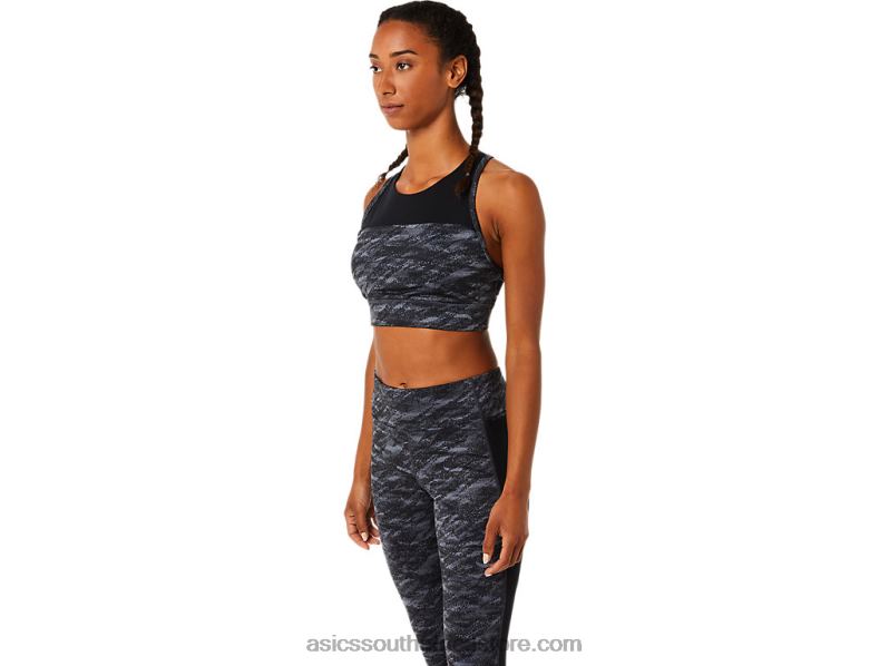 Women Asics Kate Strappy Bra LH4X03784 Grey Multi