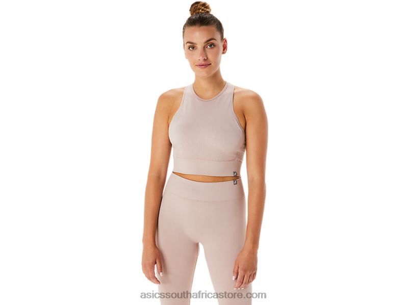 Women Asics Nagino Flex Seamless Bra LH4X02235 Fawn