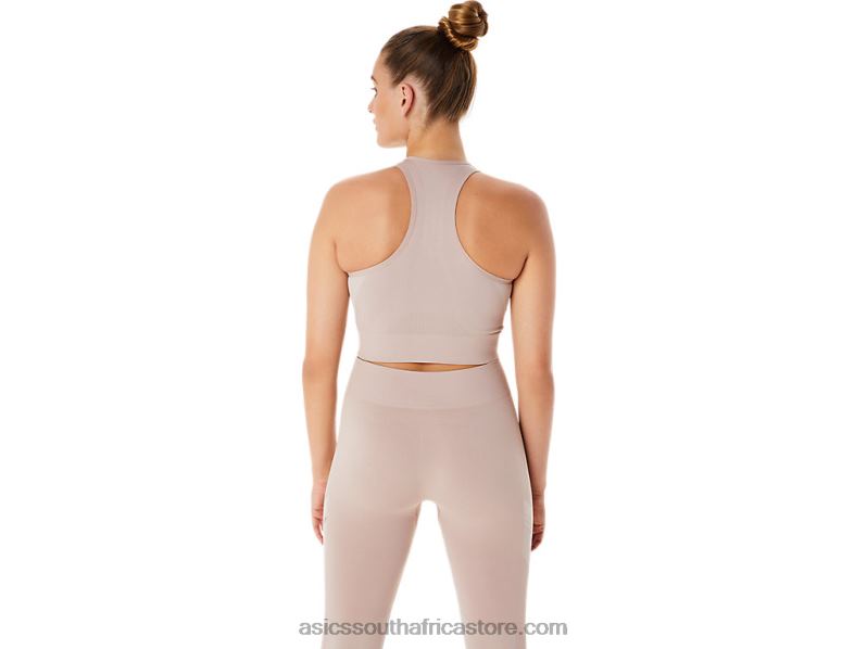 Women Asics Nagino Flex Seamless Bra LH4X02235 Fawn