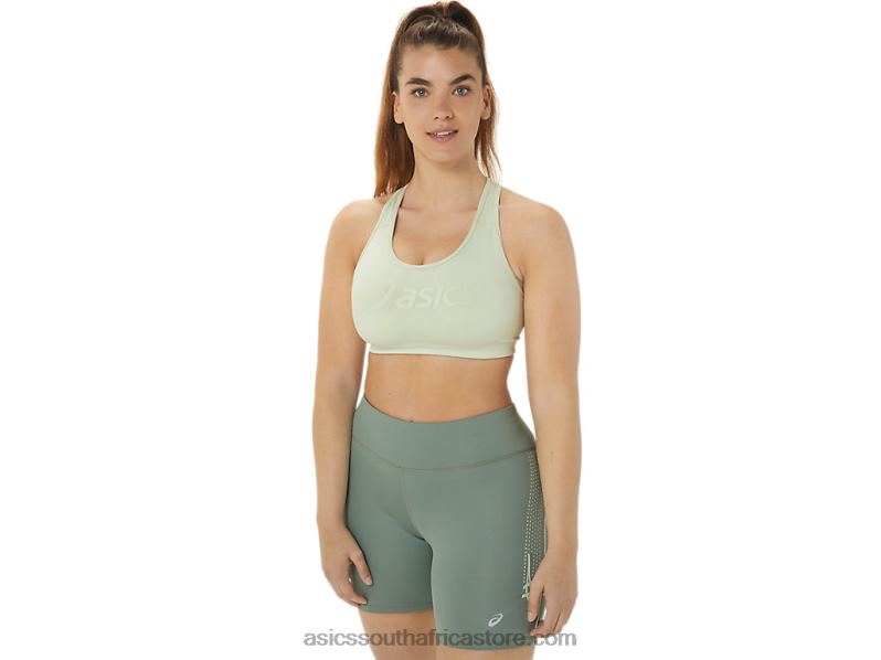 Women Asics Padded Bra LH4X02514 Whisper Green
