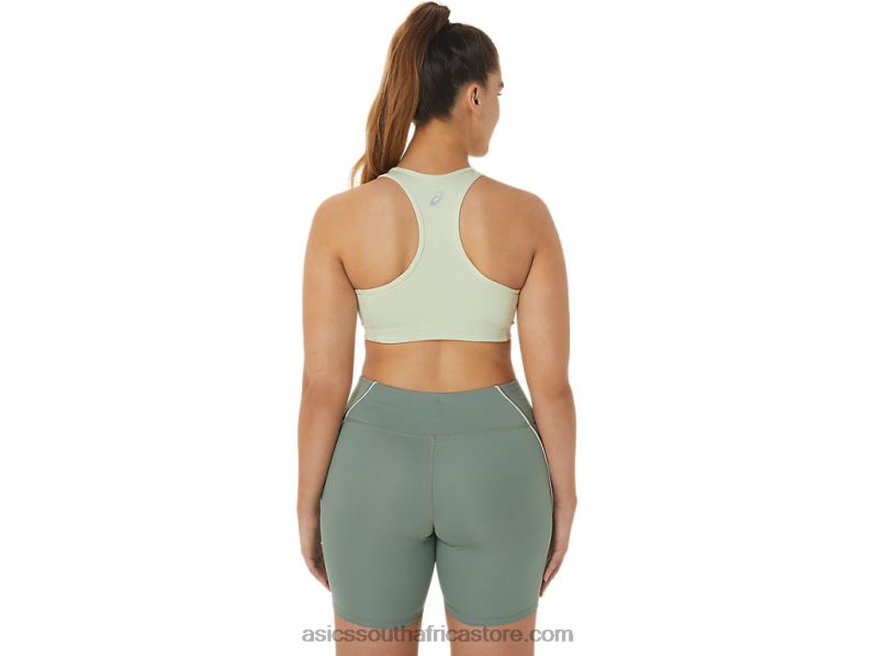 Women Asics Padded Bra LH4X02514 Whisper Green