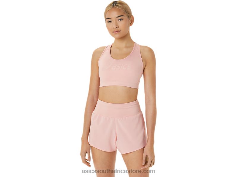 Women Asics Padded Bra LH4X02819 Frosted Rose