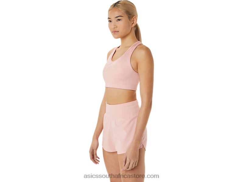 Women Asics Padded Bra LH4X02819 Frosted Rose