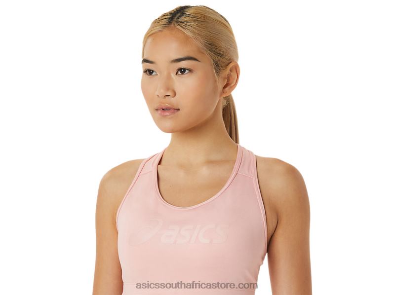 Women Asics Padded Bra LH4X02819 Frosted Rose