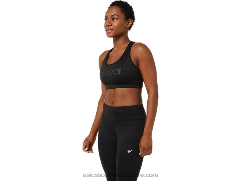 Women Asics Padded Bra LH4X03565 Performance Black
