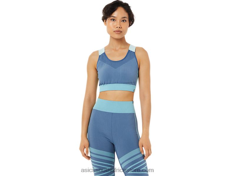 Women Asics Seamless Bra LH4X03517 Grand Shark