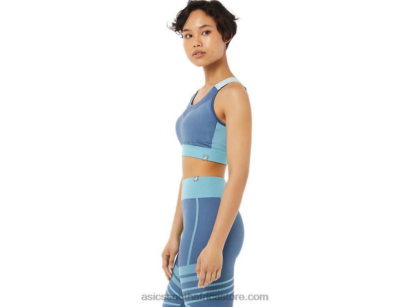 Women Asics Seamless Bra LH4X03517 Grand Shark