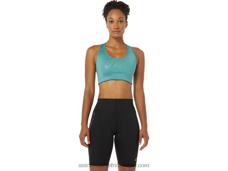 Women Asics Spiral Bra LH4X03569 Sage/Sage