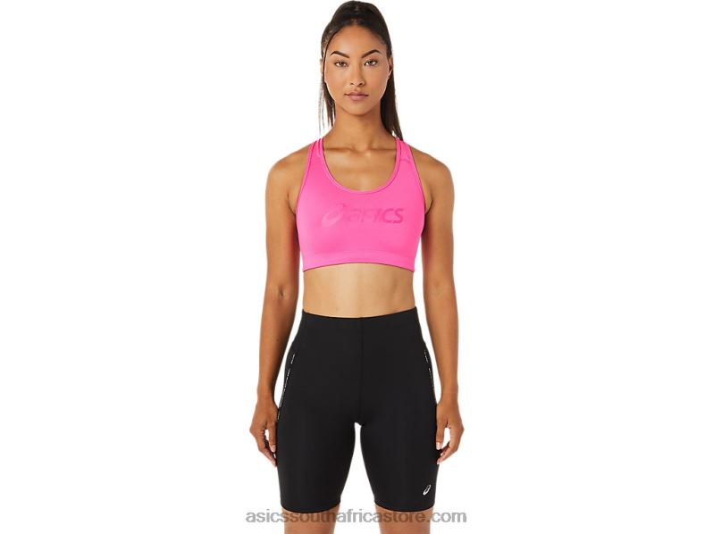 Women Asics Spiral Bra LH4X03582 Pink Glo