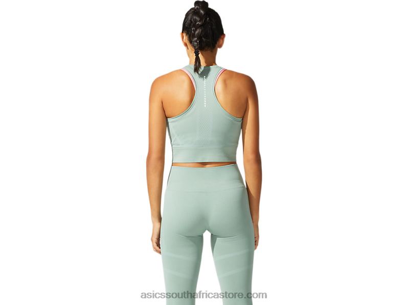 Women Asics Seamless Top LH4X03974 Slate Grey