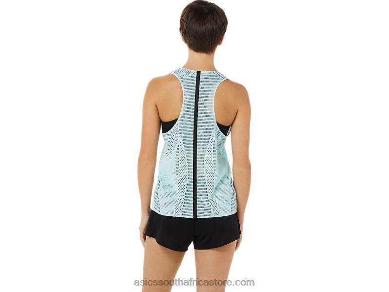 Women Asics Actibreeze Singlet LH4X03348 Clear Blue