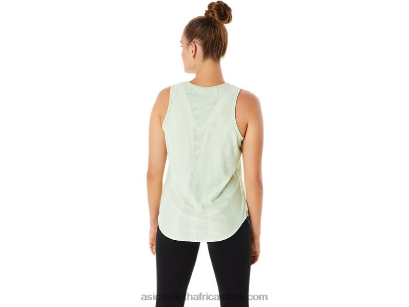 Women Asics Actibreeze Sleeveless Top LH4X02284 Whisper Green