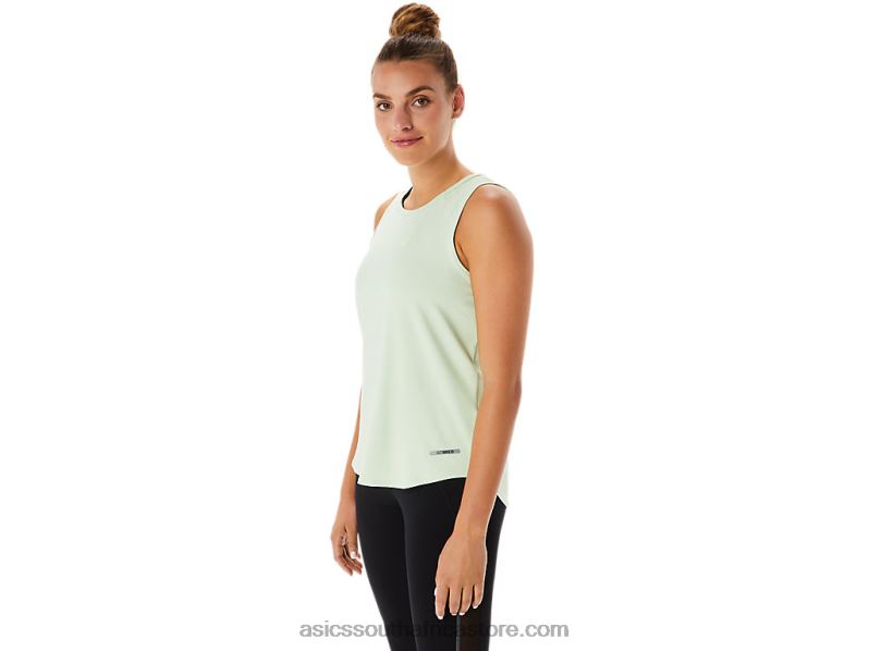 Women Asics Actibreeze Sleeveless Top LH4X02284 Whisper Green